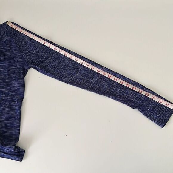 Athleta Fastest Track Space Dye Long Sleeve Workout Top Women's Size S - Picture 11 of 13